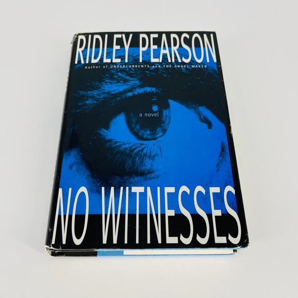No Witnesses, a hardcover novel / book by Ridley Pearson - Good Used Condition - Picture 2 of 11